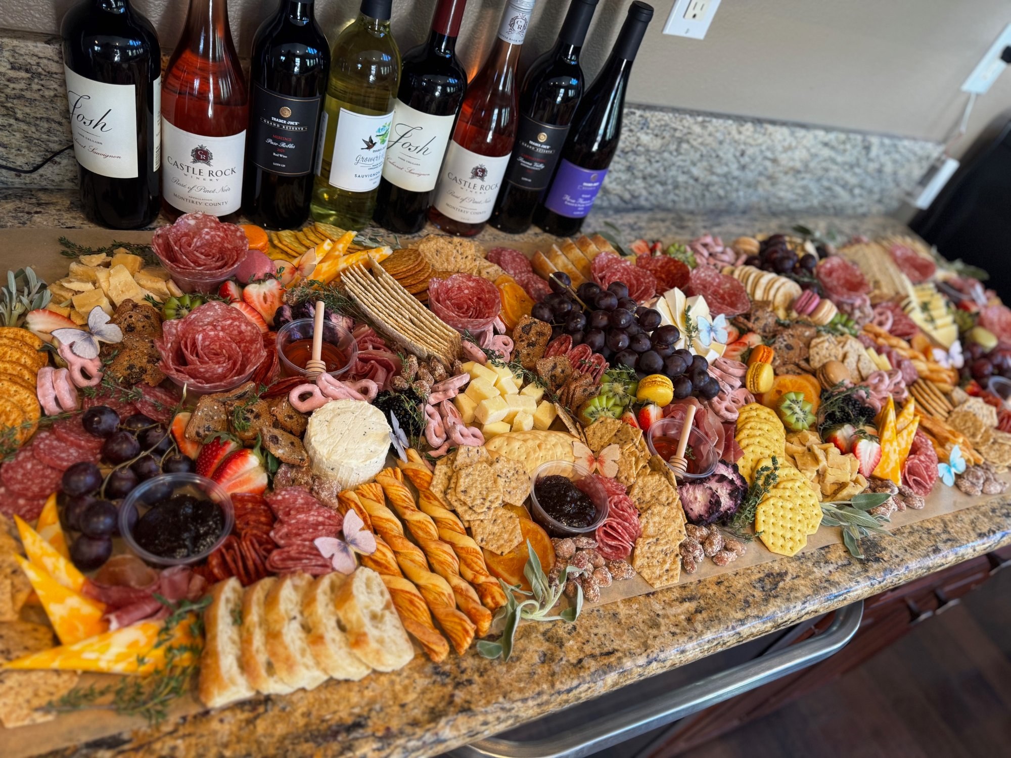 Wine and charcuterie board rancho cucamonga wine country